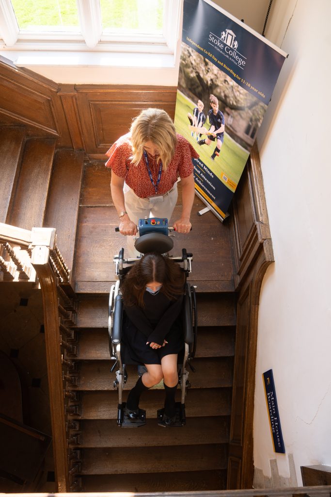 Evacuation chair schools