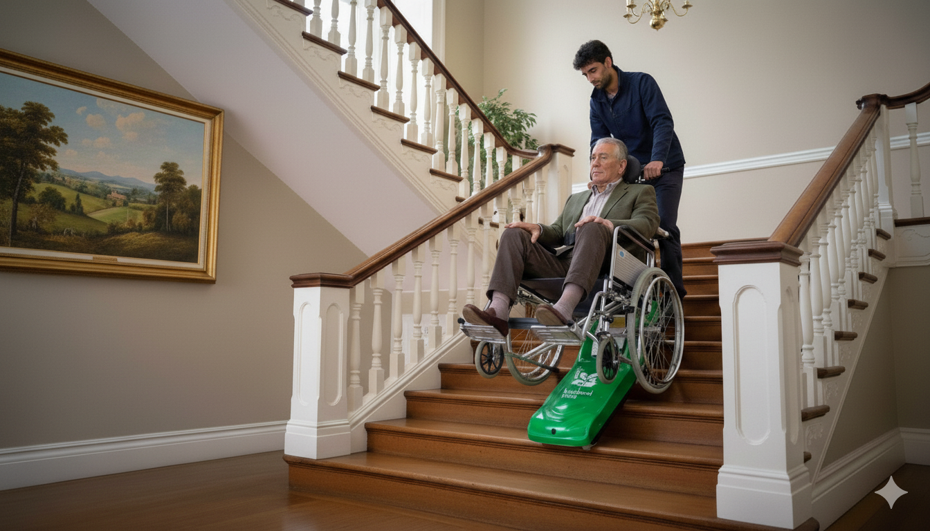 The Benefits of Powered Evacuation Chairs in Upward Evacuation Scenarios